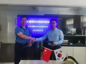 Strategic partnership agreements with South Korean companies