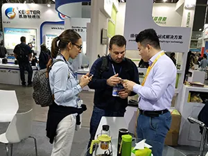 On-site contract signing with international partners