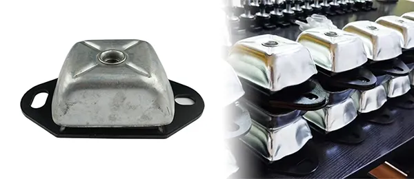 Custom Rubber-Metal Isolators