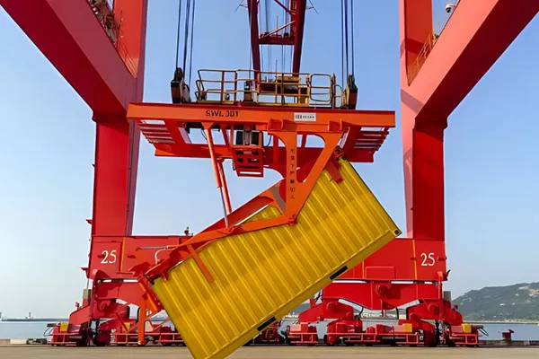 Anti-Vibration Mounts for Port Crane Lifting Equipment